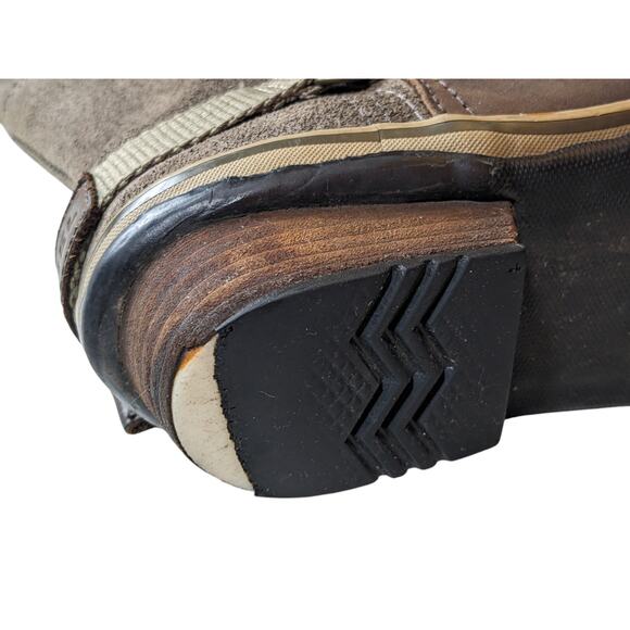 Sorel Boots Womens 6.5 Leather Slimpack Riding Snow Winter Tall Cozy NL2108-326 - Picture 3 of 11